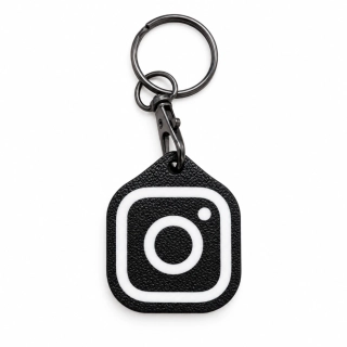 Chytrý NFC přívěsek – Instagram – černý